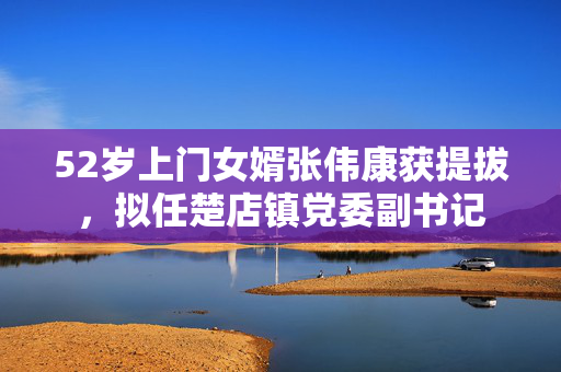 52岁上门女婿张伟康获提拔,拟任楚店镇党委副书记 52岁上门女婿张伟康获提拔,拟任楚店镇党委副书记