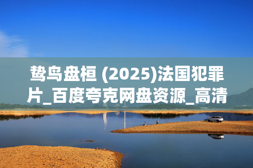 鸷鸟盘桓 (2025)法国犯罪片_百度夸克网盘资源_高清下载 鸷鸟盘桓 (2025)法国犯罪片_百度夸克网盘资源_高清下载