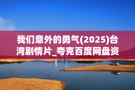 我们意外的勇气(2025)台湾剧情片_夸克百度网盘资源_高清完整版下载