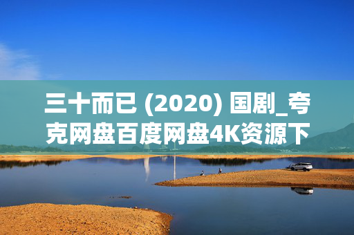 三十而已 (2020) 国剧_夸克网盘百度网盘4K资源下载_高清完整版下载