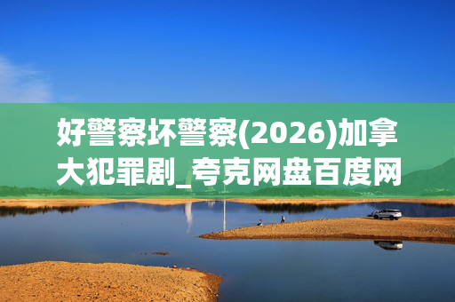 好警察坏警察(2026)加拿大犯罪剧_夸克网盘百度网盘高清4K资源下载