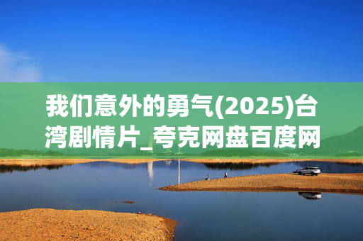 我们意外的勇气(2025)台湾剧情片_夸克网盘百度网盘资源_高清4K下载