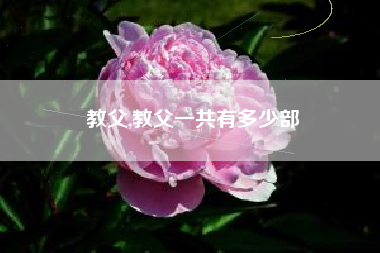 教父,教父一共有多少部