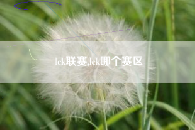 lck联赛,lck哪个赛区