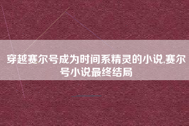 穿越赛尔号成为时间系精灵的小说,赛尔号小说最终结局