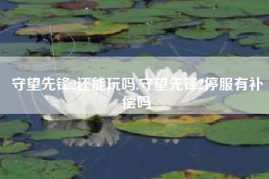 守望先锋2还能玩吗,守望先锋2停服有补偿吗