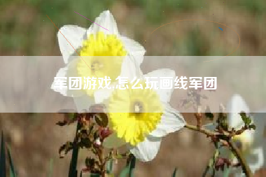 军团游戏,怎么玩画线军团