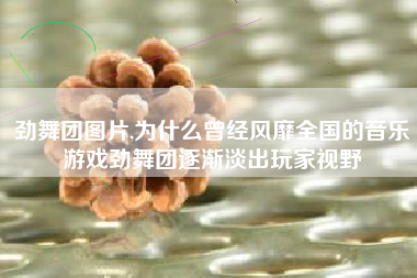 劲舞团图片,为什么曾经风靡全国的音乐游戏劲舞团逐渐淡出玩家视野