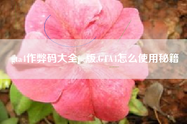 gta4作弊码大全pc版,GTA4怎么使用秘籍