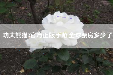 功夫熊猫3官方正版手游,全球票房多少了