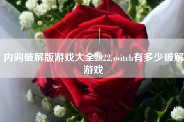 内购破解版游戏大全2022,switch有多少破解游戏
