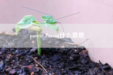 parent,Parent什么意思
