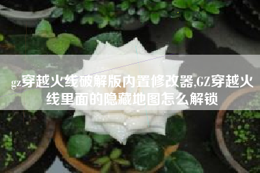 gz穿越火线破解版内置修改器,GZ穿越火线里面的隐藏地图怎么解锁