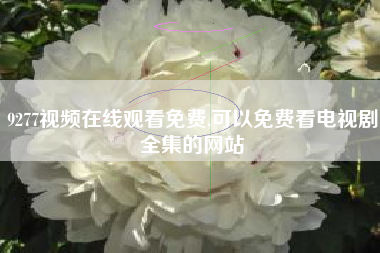 9277视频在线观看免费,可以免费看电视剧全集的网站