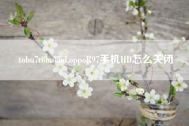 tobu7tobu8hd,oppoR97手机HD怎么关闭