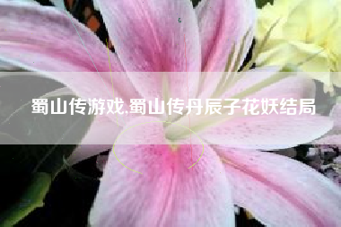 蜀山传游戏,蜀山传丹辰子花妖结局