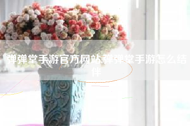 弹弹堂手游官方网站,弹弹堂手游怎么结伴