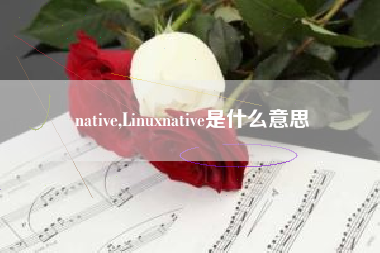 native,Linuxnative是什么意思