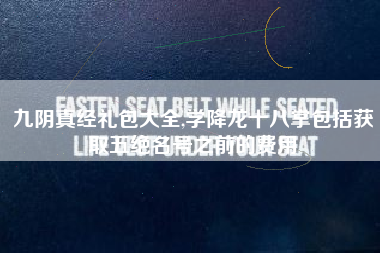 九阴真经礼包大全,学降龙十八掌包括获取五绝名号之前的费用