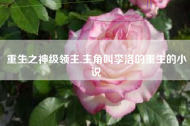 重生之神级领主,主角叫李洛的重生的小说