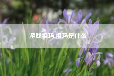 游戏祖玛,祖玛是什么