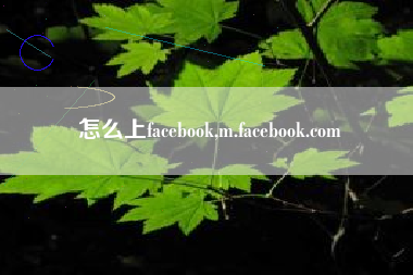 怎么上facebook,m.facebook.com