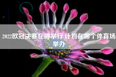 2022欧冠决赛在哪举行,计划在哪个体育场举办