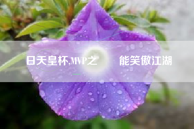 日天皇杯,MVP之爭誰能笑傲江湖