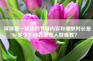 深圳第一现场的节目内容和播放时长是多少？适合哪些人群观看？
