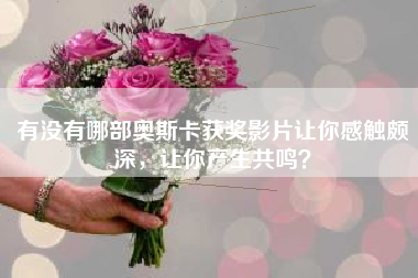 有没有哪部奥斯卡获奖影片让你感触颇深，让你产生共鸣？