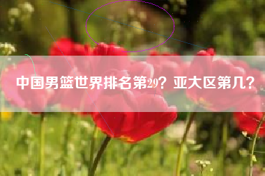 中国男篮世界排名第29？亚大区第几？