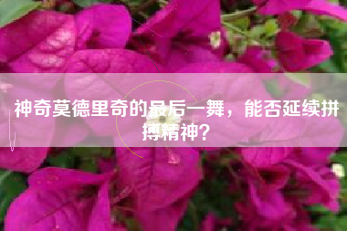 神奇莫德里奇的最后一舞，能否延续拼搏精神？