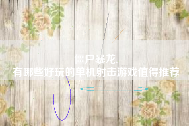 僵尸暴龙,
有哪些好玩的单机射击游戏值得推荐