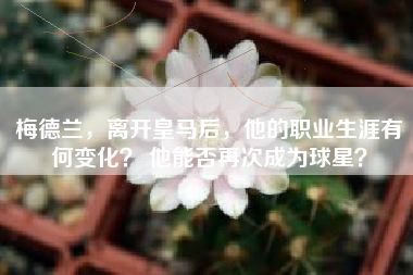 梅德兰，离开皇马后，他的职业生涯有何变化？ 他能否再次成为球星？