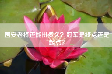 国安老将还能拼多久？冠军是终点还是起点？