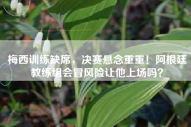 梅西训练缺席，决赛悬念重重！阿根廷教练组会冒风险让他上场吗？